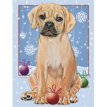 PIPSQUEAK PRODUCTIONS Pipsqueak Productions C578 Puggle Christmas Boxed Cards - Pack of 10 C578
